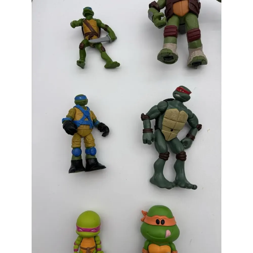 15 - TMNT Action Figure Toy Lot 2000’s Teenage Mutant Ninja Turtles Vintage